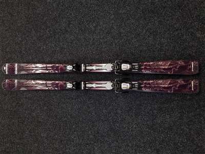 Použité lyže ATOMIC Black Minx + vázání Atomic 4Tix 10