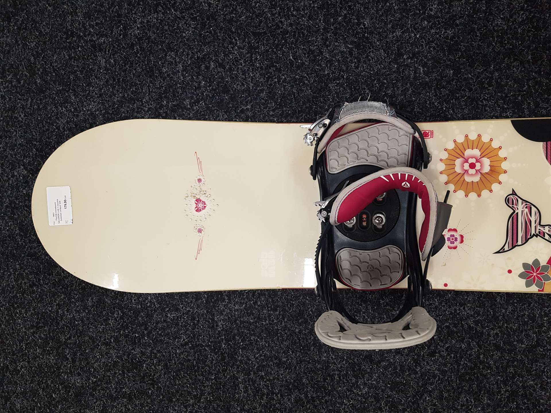 Używana deska snowboardowa SALOMON Lark + wiązania Salomon rozmiar S/M