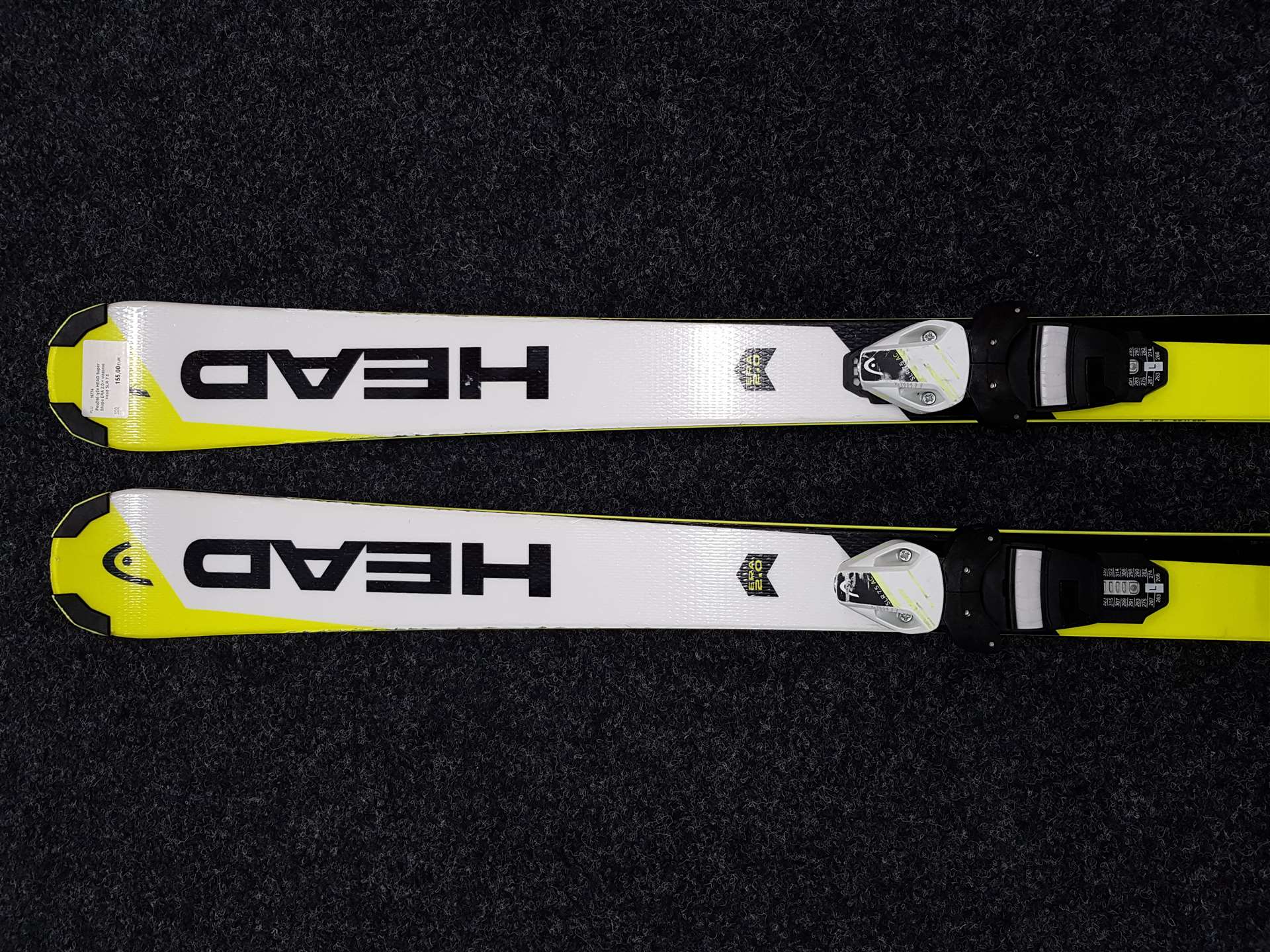 Použité lyže HEAD Super Shape ERA 2.0 + viazanie Head SLR 7.5