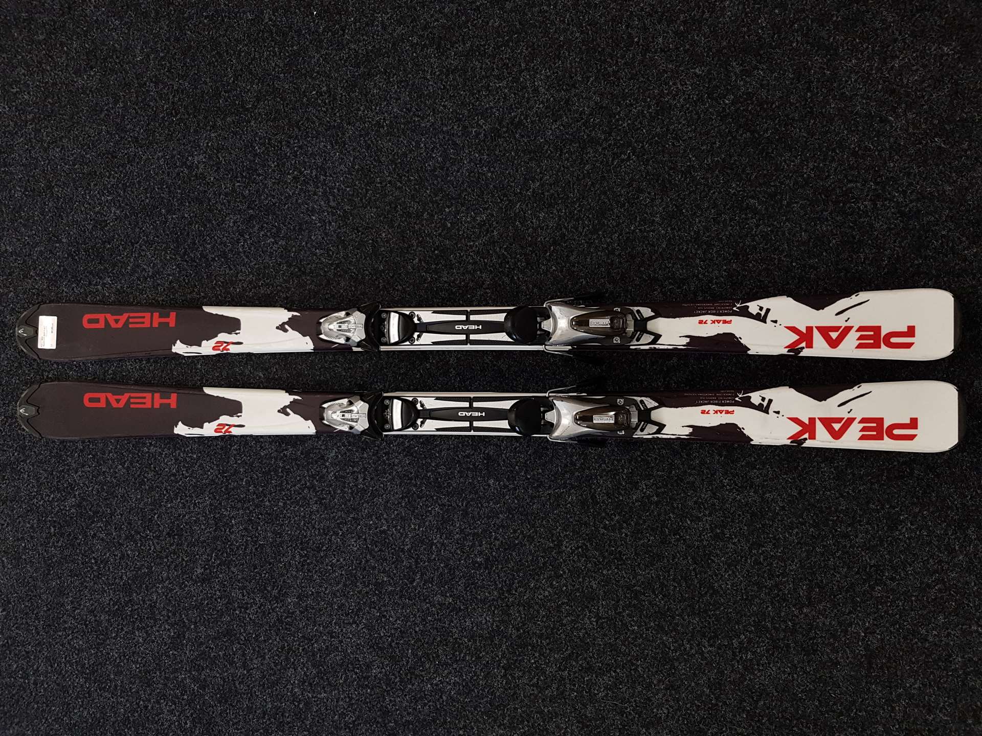 Použité lyže HEAD Peak 72 + vázání Head SL 10.0