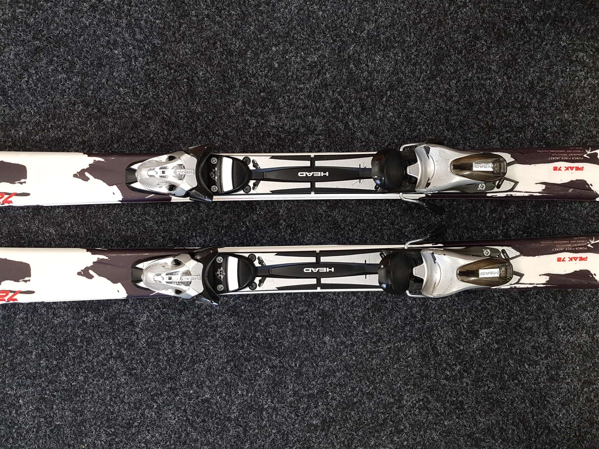 Použité lyže HEAD Peak 72 + viazanie Head SL 10.0
