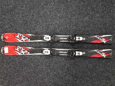 Skis enfant d'occasion TECNOPRO XT Team + fixations Salomon 4.5