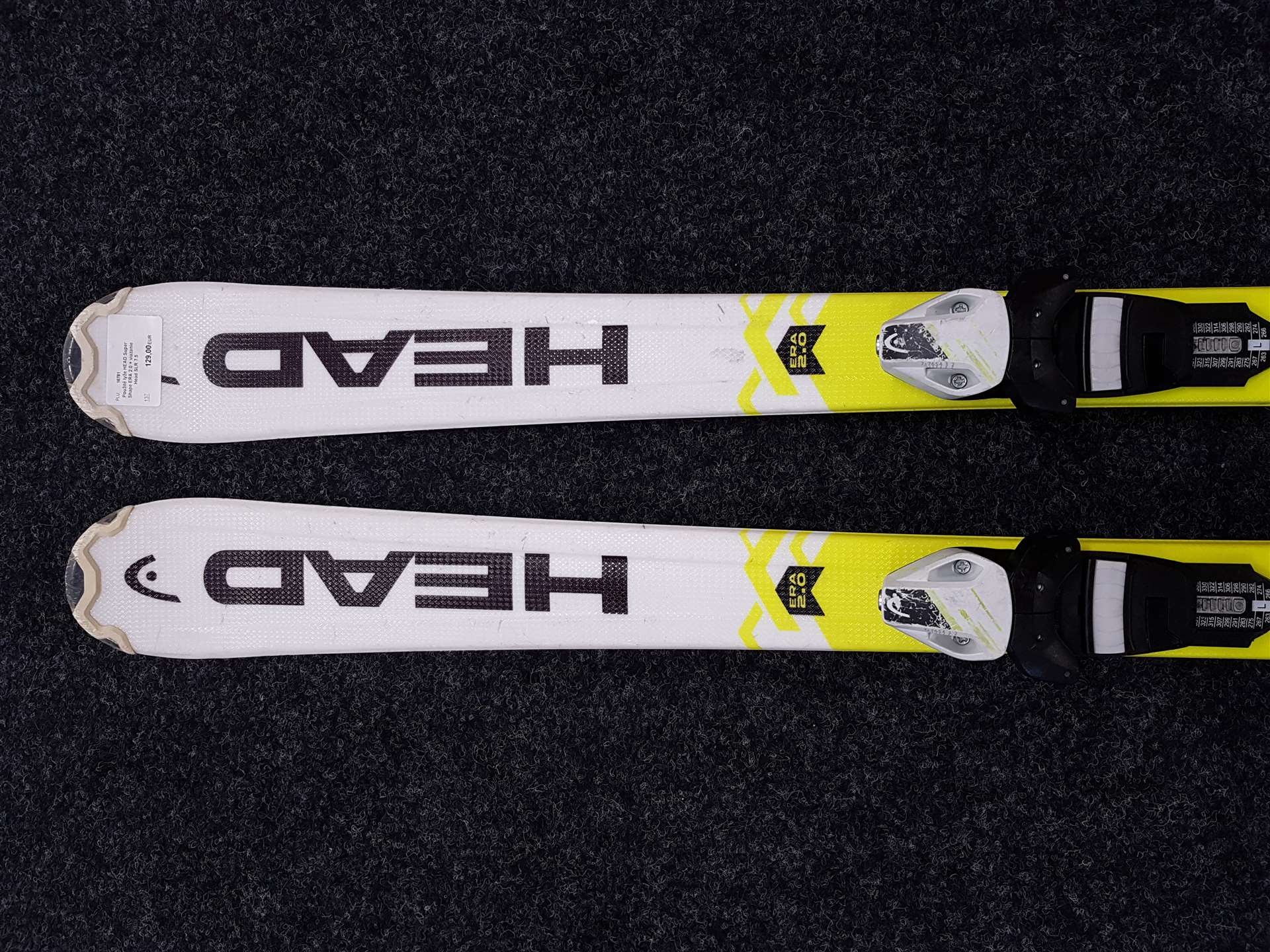 Použité lyže HEAD Super Shape ERA 2.0 + viazanie Head SLR 7.5