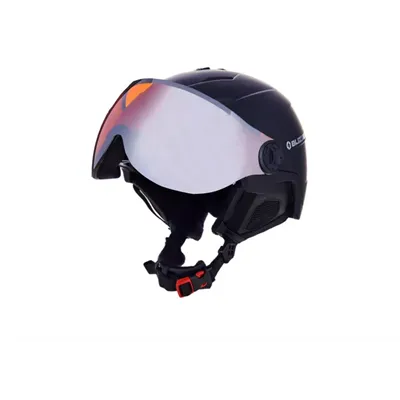 Prilba BLIZZARD Double Visor black matt/orange