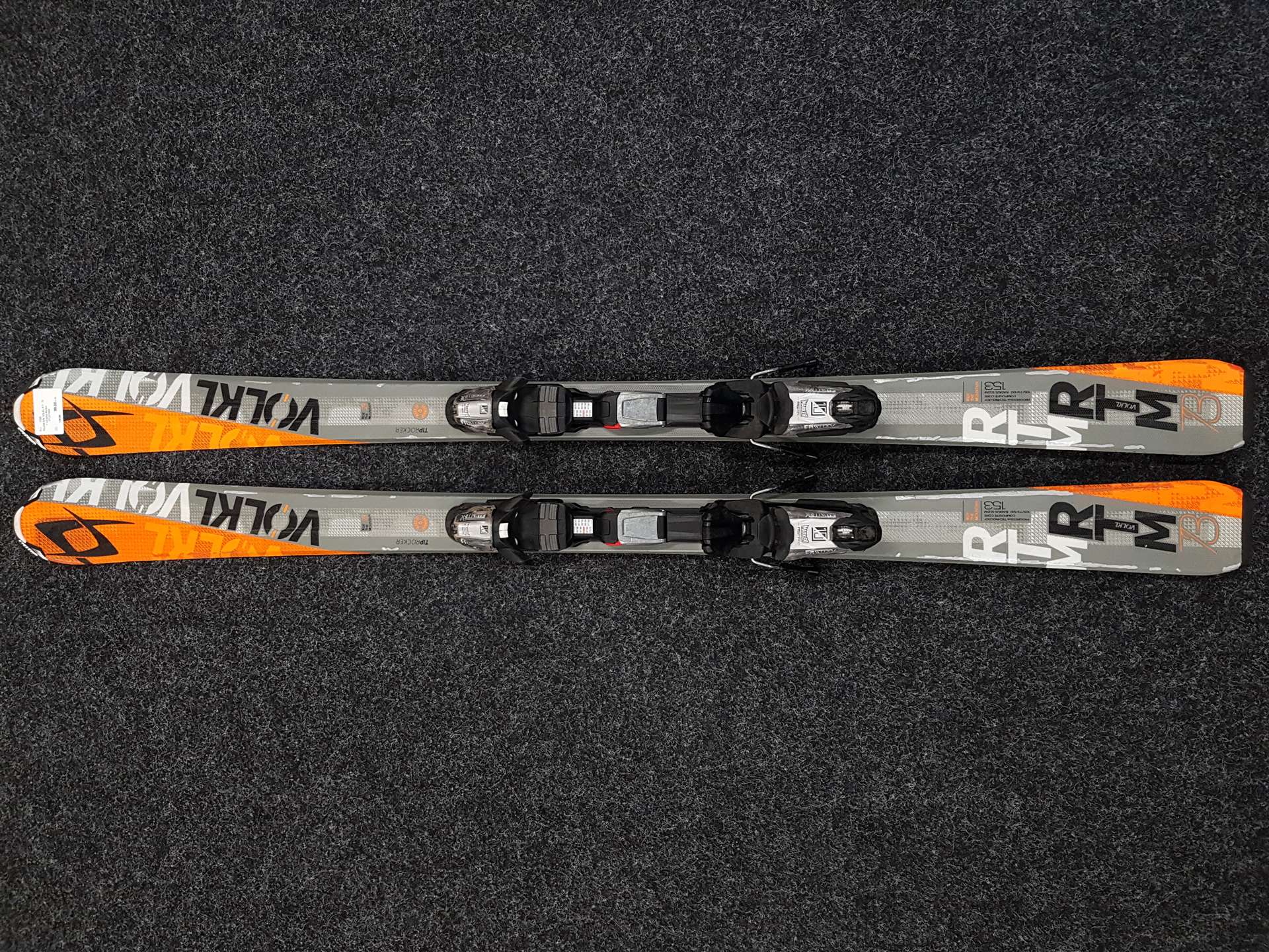 Skis d'occasion VOLKL RTM 73 + fixations Marker FFLSTRAK