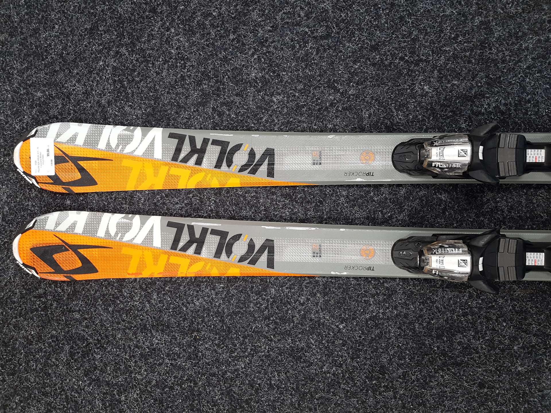 Skis d'occasion VOLKL RTM 73 + fixations Marker FFLSTRAK