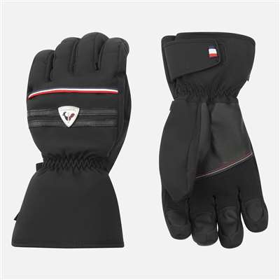 lyžařské rukavice Rossignol LEGEND IMPR-BLACK
