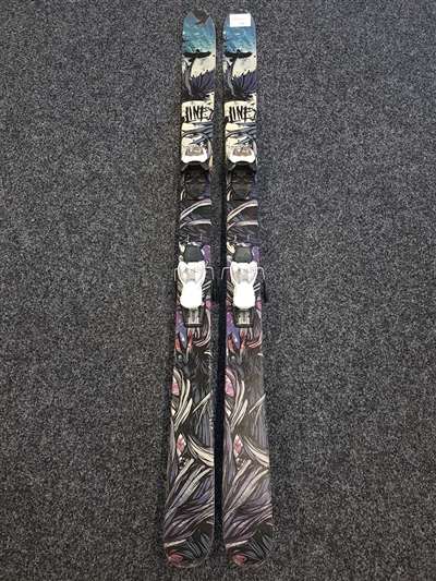 Gebrauchte Line Chronic Freestyle-Ski + Marker 7-Bindungen