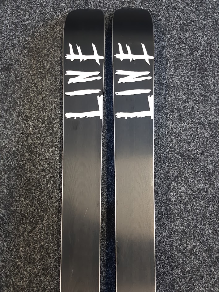 Używane narty freestyle Line Chronic + wiązania Marker 7