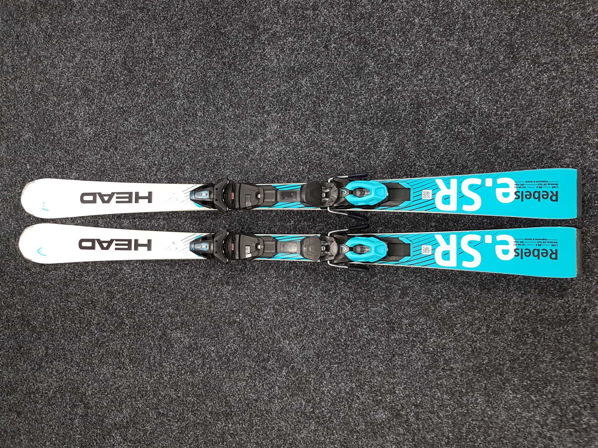 Gebrauchte HEAD Rebel e.SR Ski + Head PR 11 Bindungen