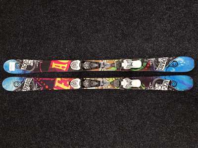 Gebrauchte NORDICA Ace of Spades J Freestyle-Ski + Marker 7.0 Bindungen