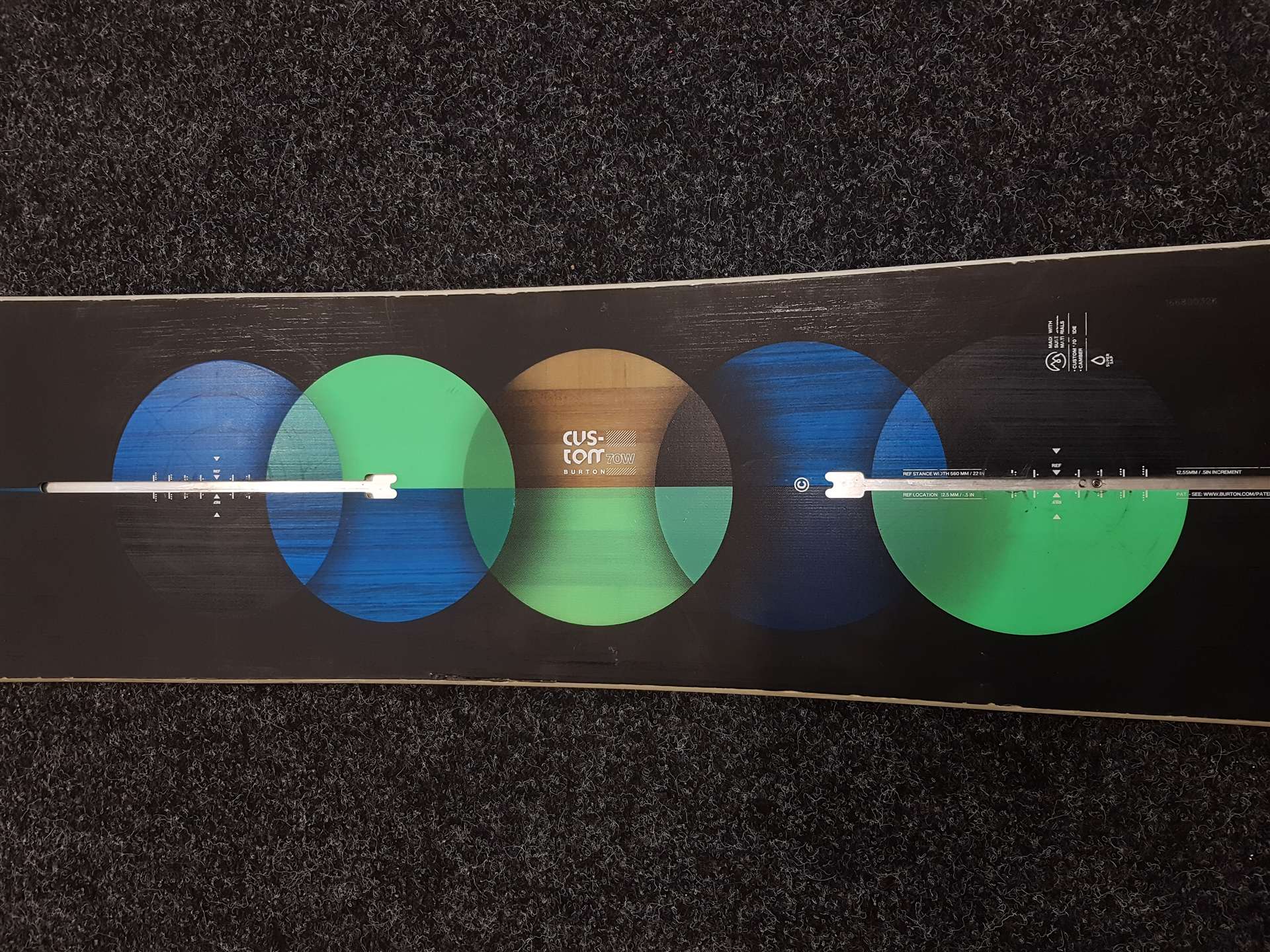 Použitý snowboard BURTON Cus-tom 70 W