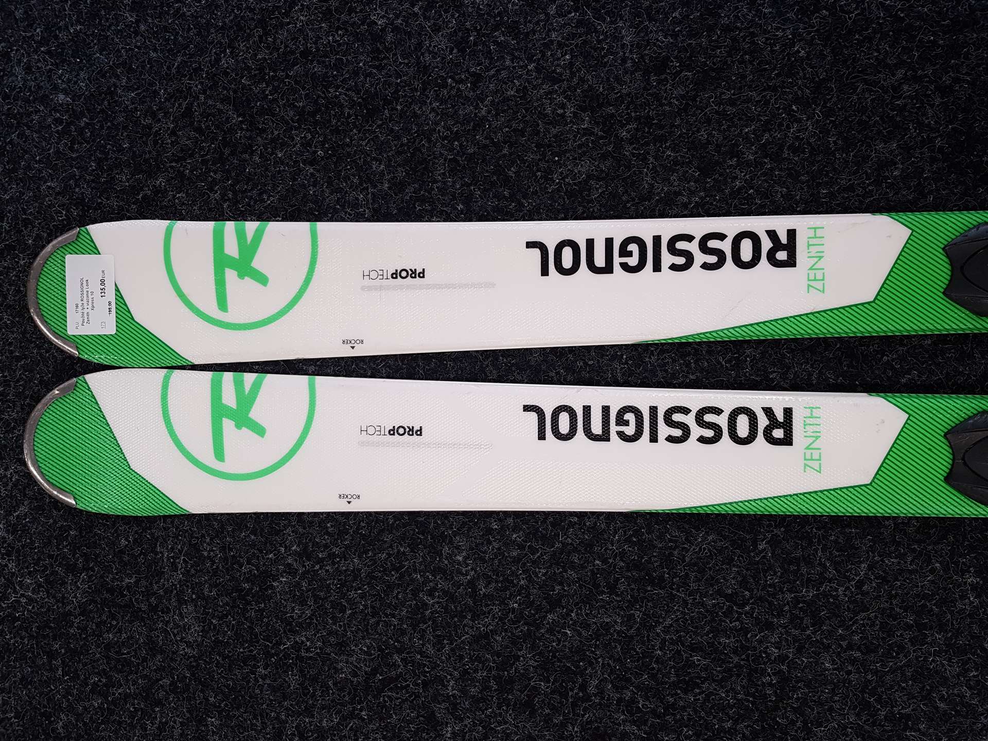 Použité lyže ROSSIGNOL Zenith  + viazanie Look Xpress 10