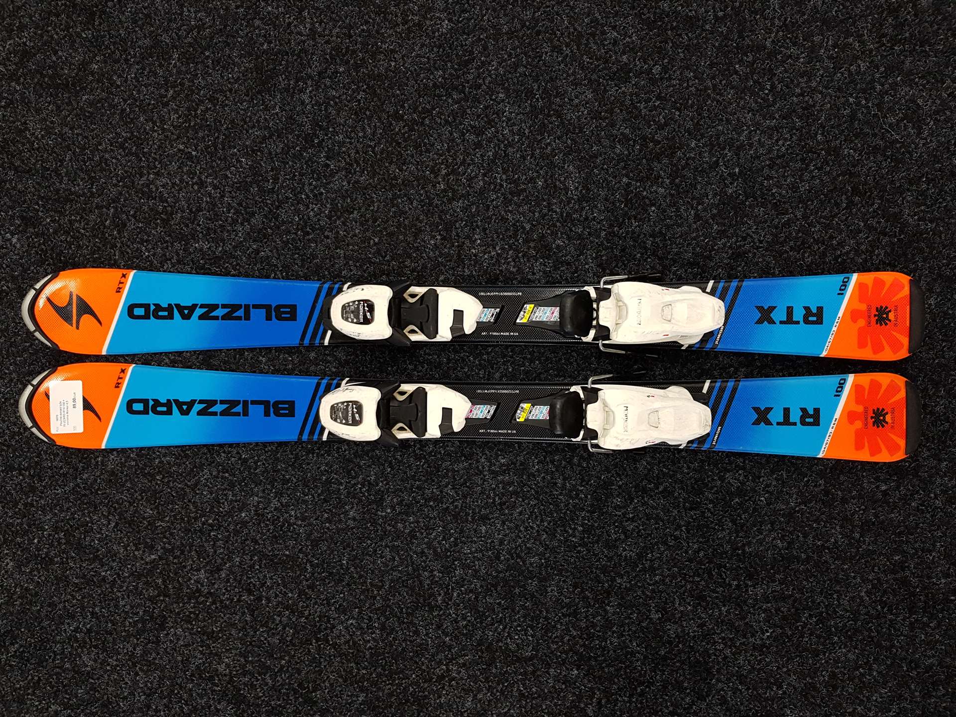 Rabljene dječje skije BLIZZARD RTX 100 + vezovi Marker 4.5