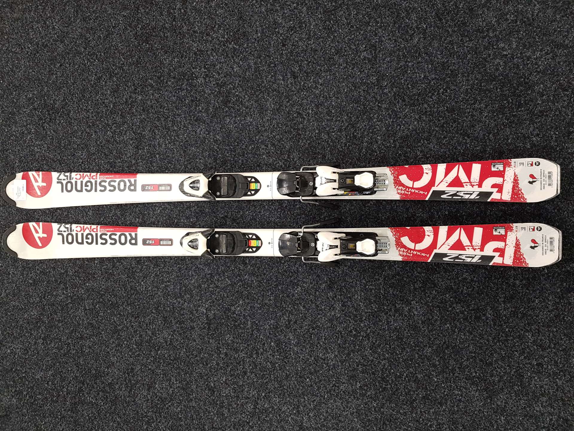 Použité lyže ROSSIGNOL PMC 152 + vázání Tecnopro TL 7,5