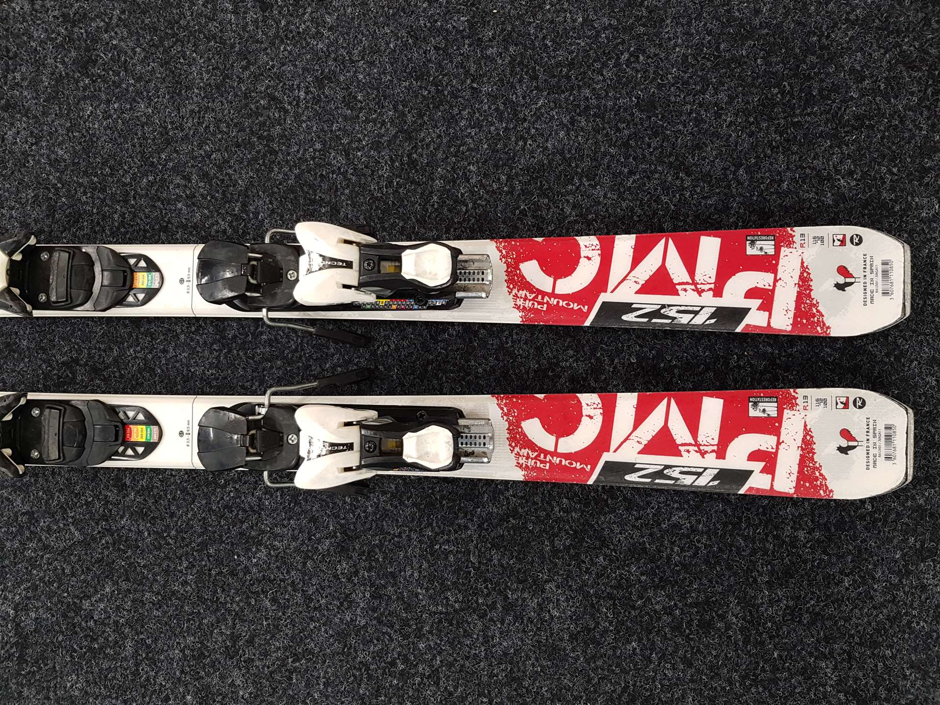 Použité lyže ROSSIGNOL PMC 152 + vázání Tecnopro TL 7,5