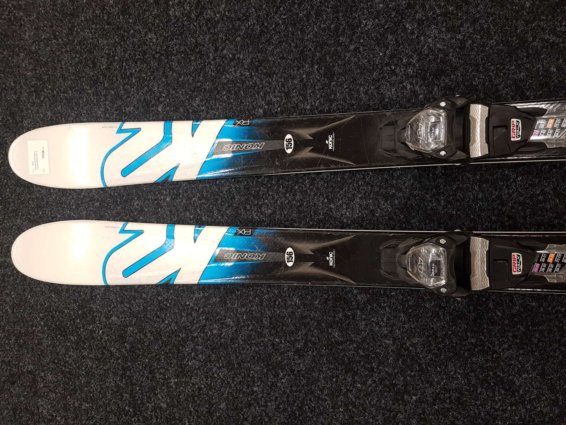 Použité lyže K2 Konic + vázání Marker M3 10
