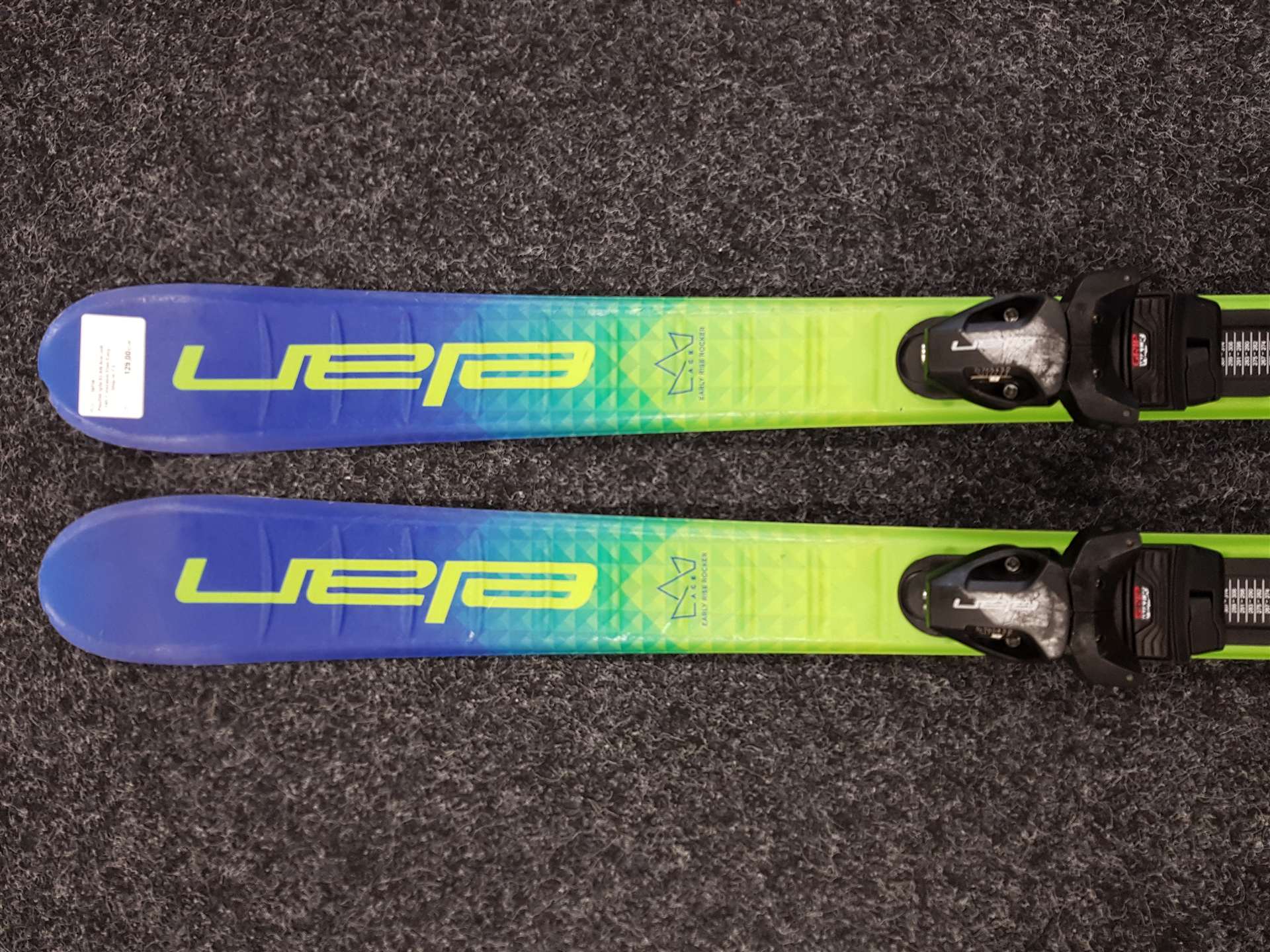 Gebrauchte Ski ELAN Ace Jett 140 + Bindungen Elan Easy Step-In 7.5