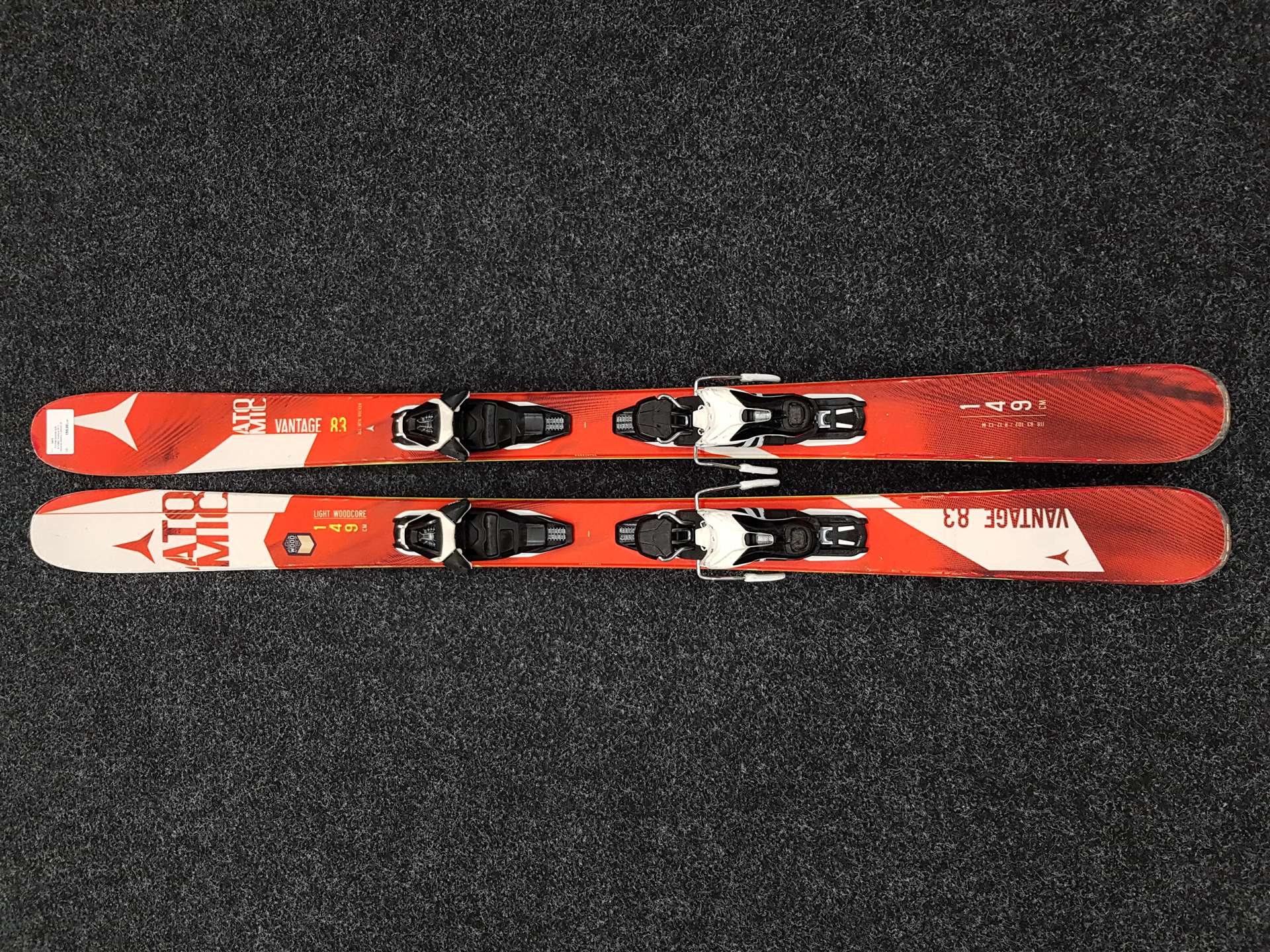 Použité freeride lyže ATOMIC Vantage 83 + vázání Atomic Lithium 10
