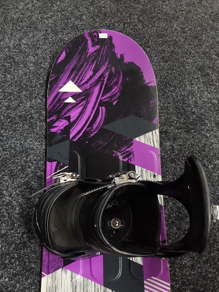 Snowboard Burton LTR d'occasion + fixations Burton taille M