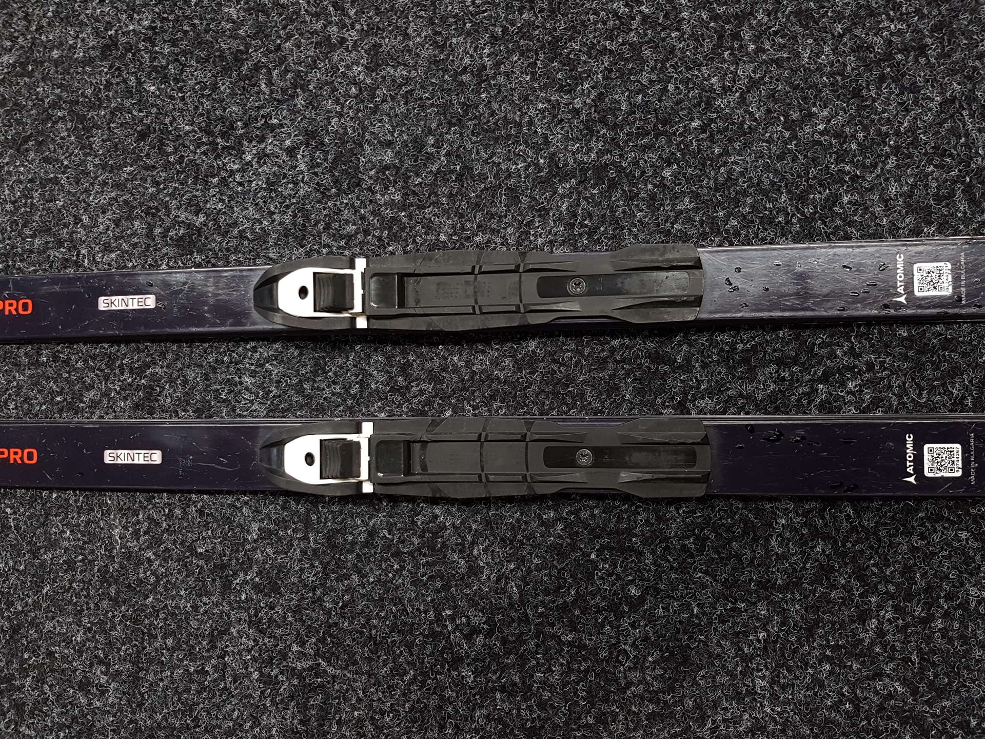 Gebrauchte Atomic PRO C1 JR Langlaufski + NNN-Bindungen Salomon