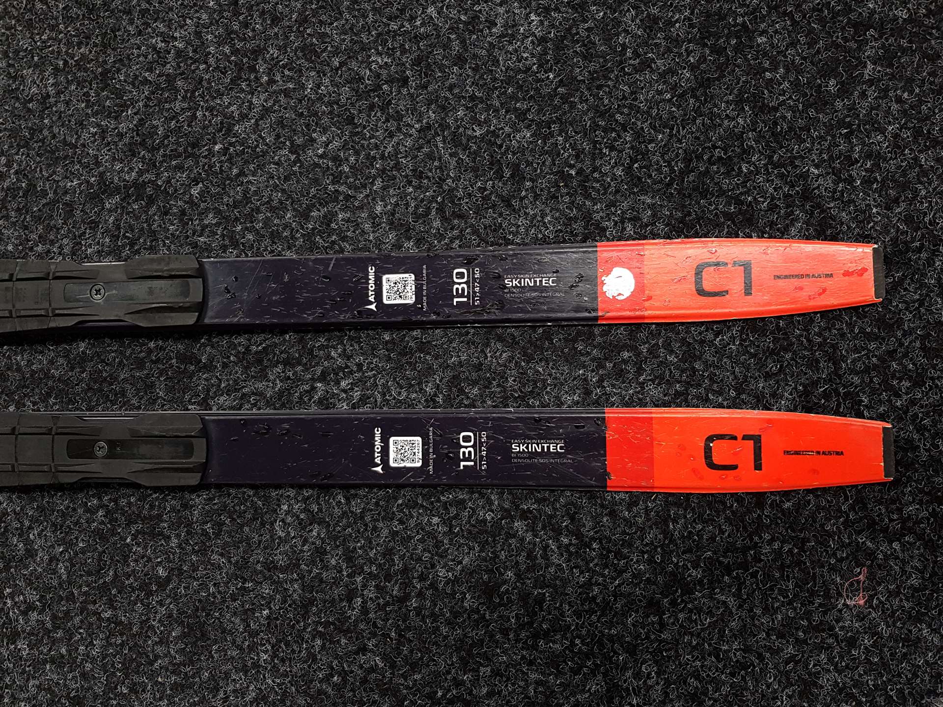 Gebrauchte Atomic PRO C1 JR Langlaufski + NNN-Bindungen Salomon