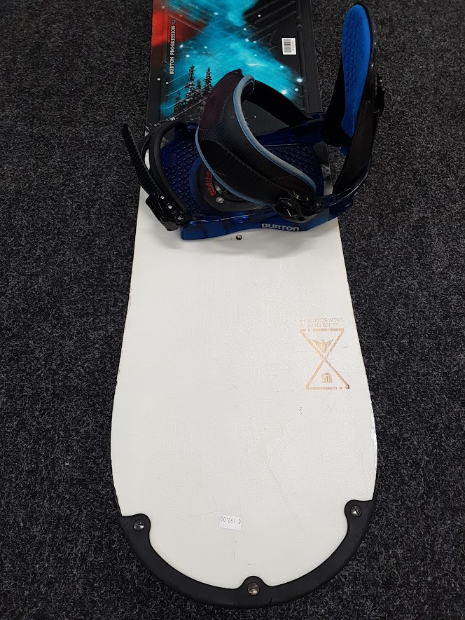 Deska snowboardowa Burton Progression bazar + wiązania Burton w rozmiarze M