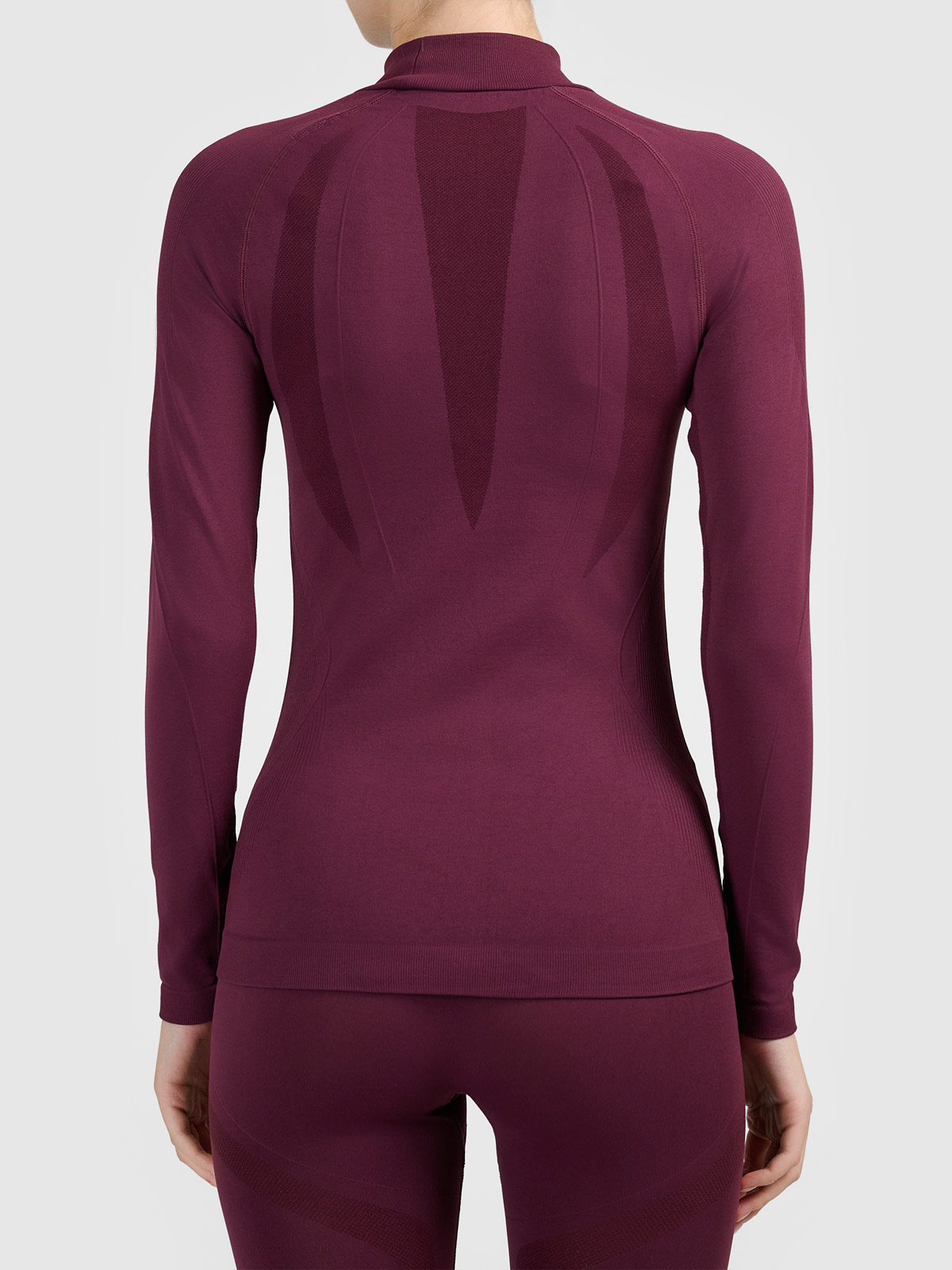 Damen-Tanga-Unterwäsche 4F F324 BURGUNDY Top