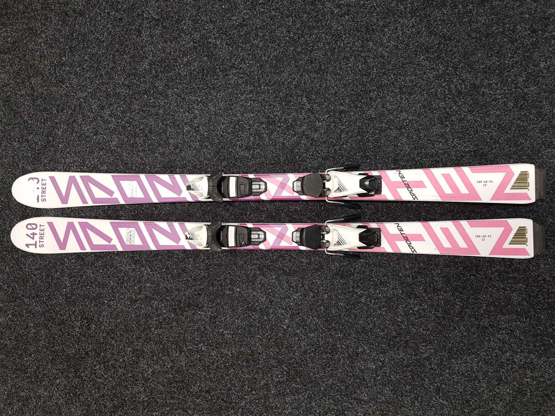 Gebrauchte SPORTEN Street Ski + Tyrolia SLR 7.5 Bindungen