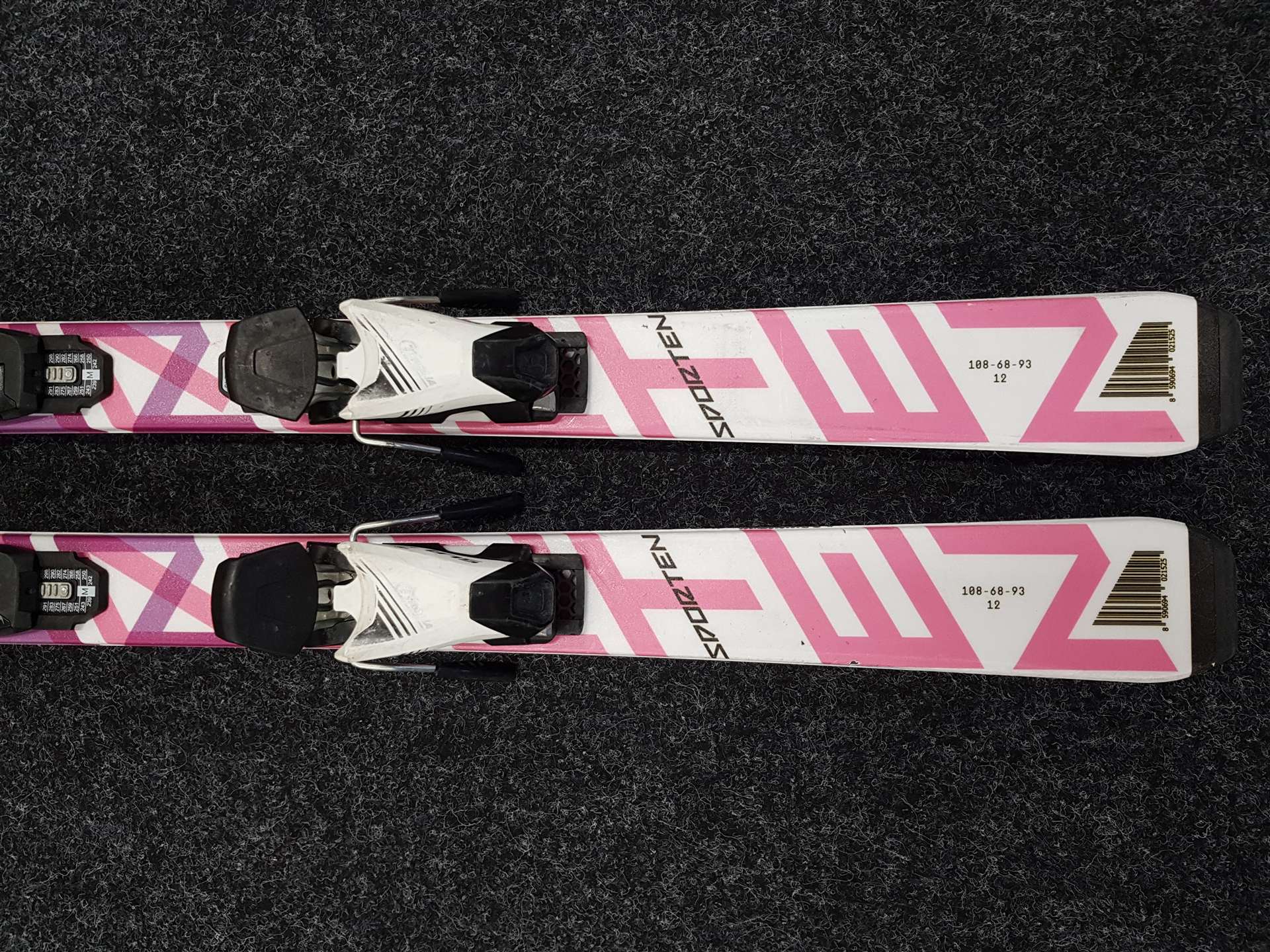Gebrauchte SPORTEN Street Ski + Tyrolia SLR 7.5 Bindungen