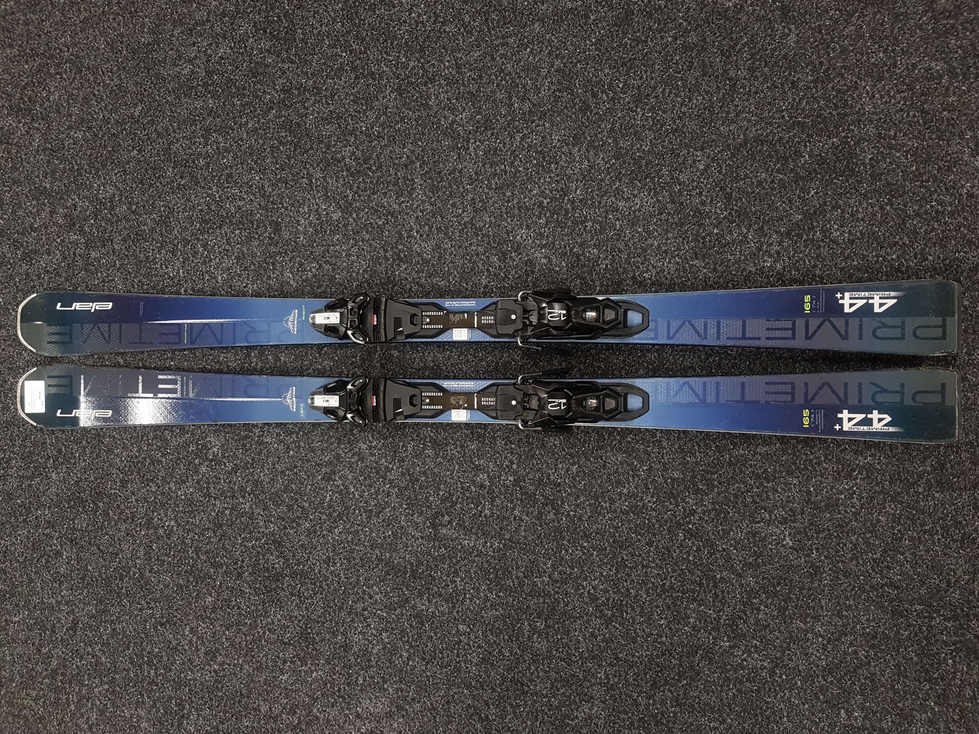 Esquís usados ELAN Primetime 44+ + fijaciones Elan EMX 12
