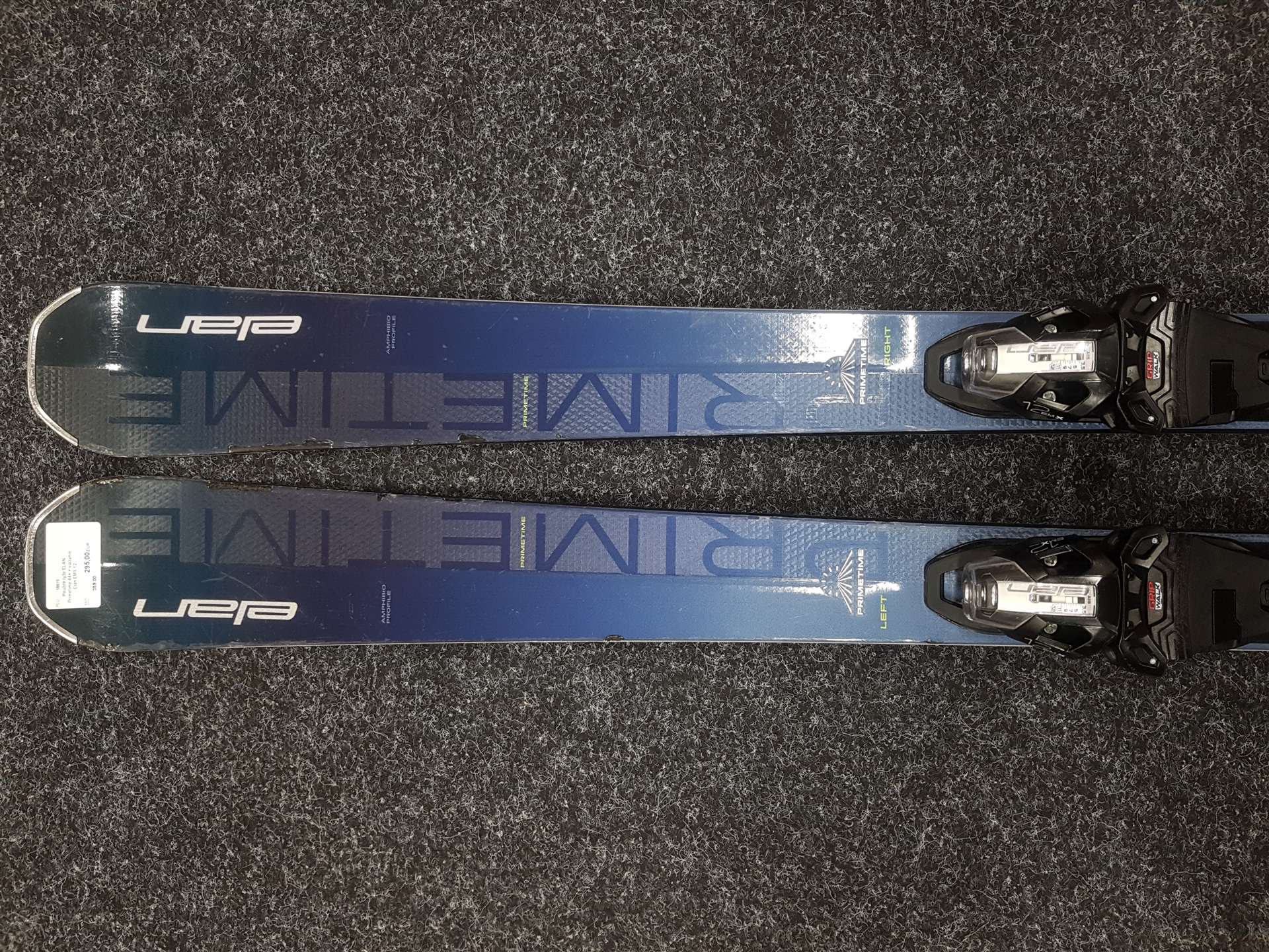 Esquís usados ELAN Primetime 44+ + fijaciones Elan EMX 12