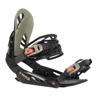 fixations de snowboard Gravity G1 Noir/Piment/Poivre