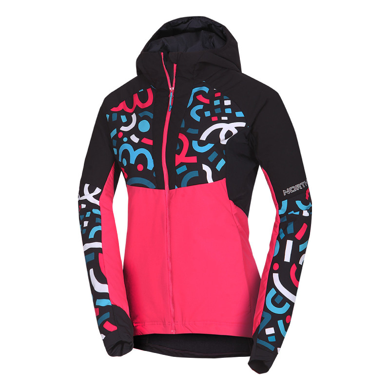 Dámská bunda Ski-turing Northfinder ROHACE 3 BU-48073SKP multicolorprint