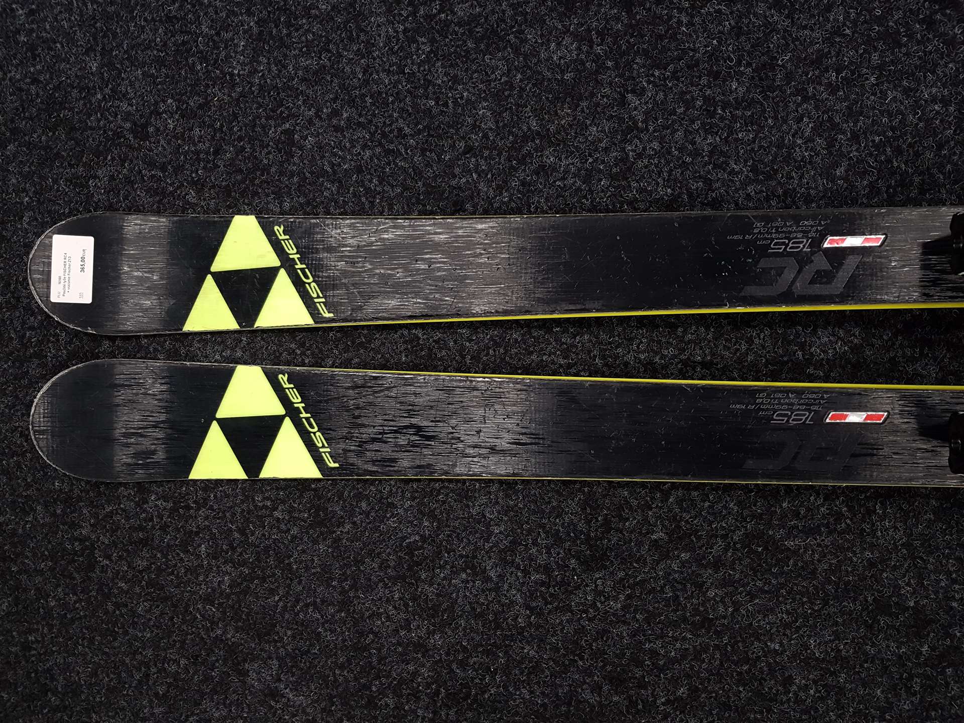 Použité lyže FISCHER RC4 + vázání Fischer Z13