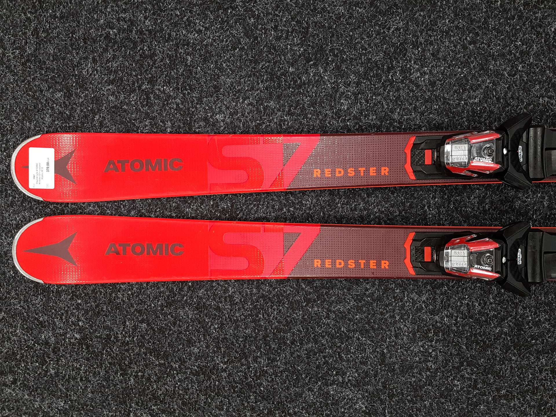 Gebrauchte ATOMIC Redster S7 Ski + Atomic M 12 Bindungen