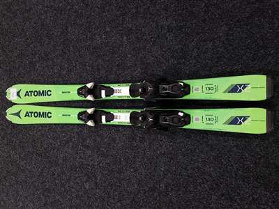 Sci da sci usati per bambini, modello ATOMIC Redster X2 + attacchi Atomic 7.5.