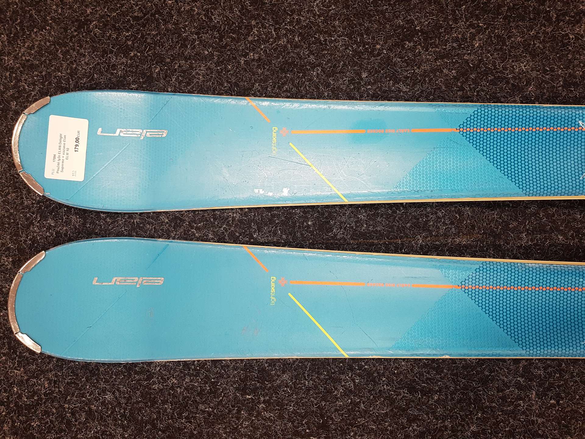 Použité lyže ELAN Delight Supreme + viazanie Elan ELW 10