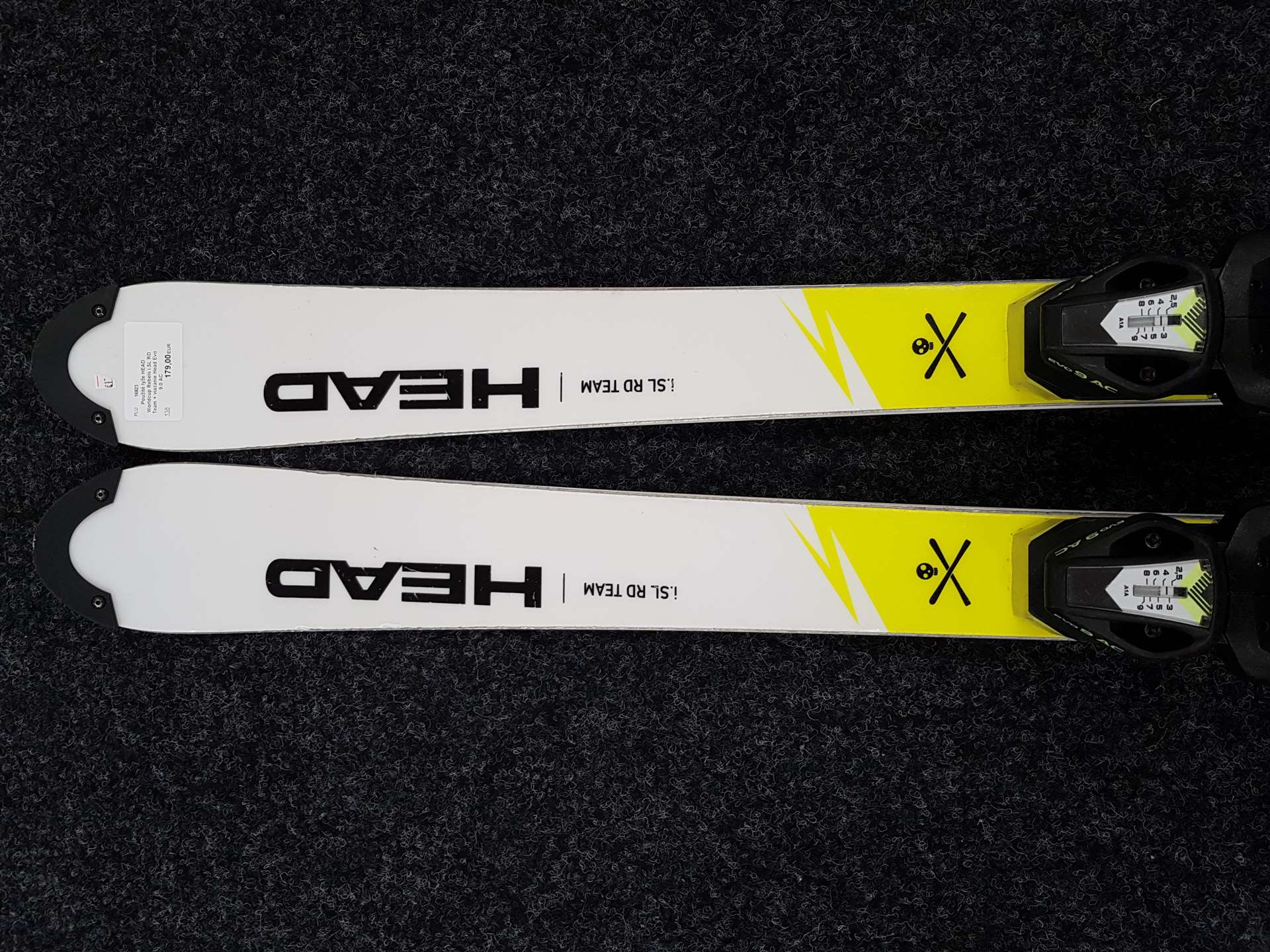 Použité lyže HEAD Worldcup Rebels i.SL RD Team + viazanie Head Evo 9.0 AC