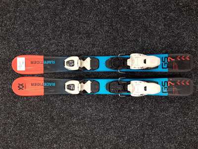 Sci da sci usati per bambini VOLKL Racetiger GS + attacchi Marker 4.5