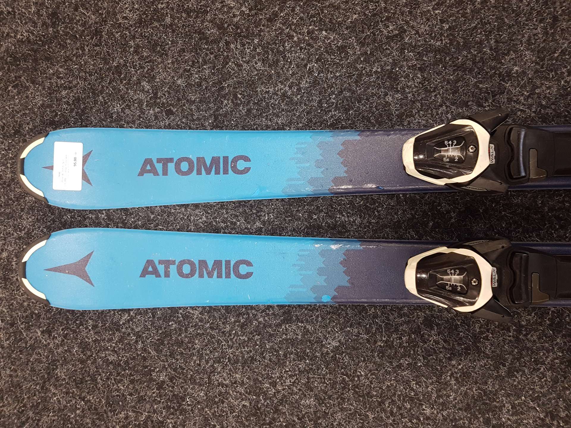 Gebrauchte ATOMIC Vantage Kinderski + Atomic 5.5 Bindungen