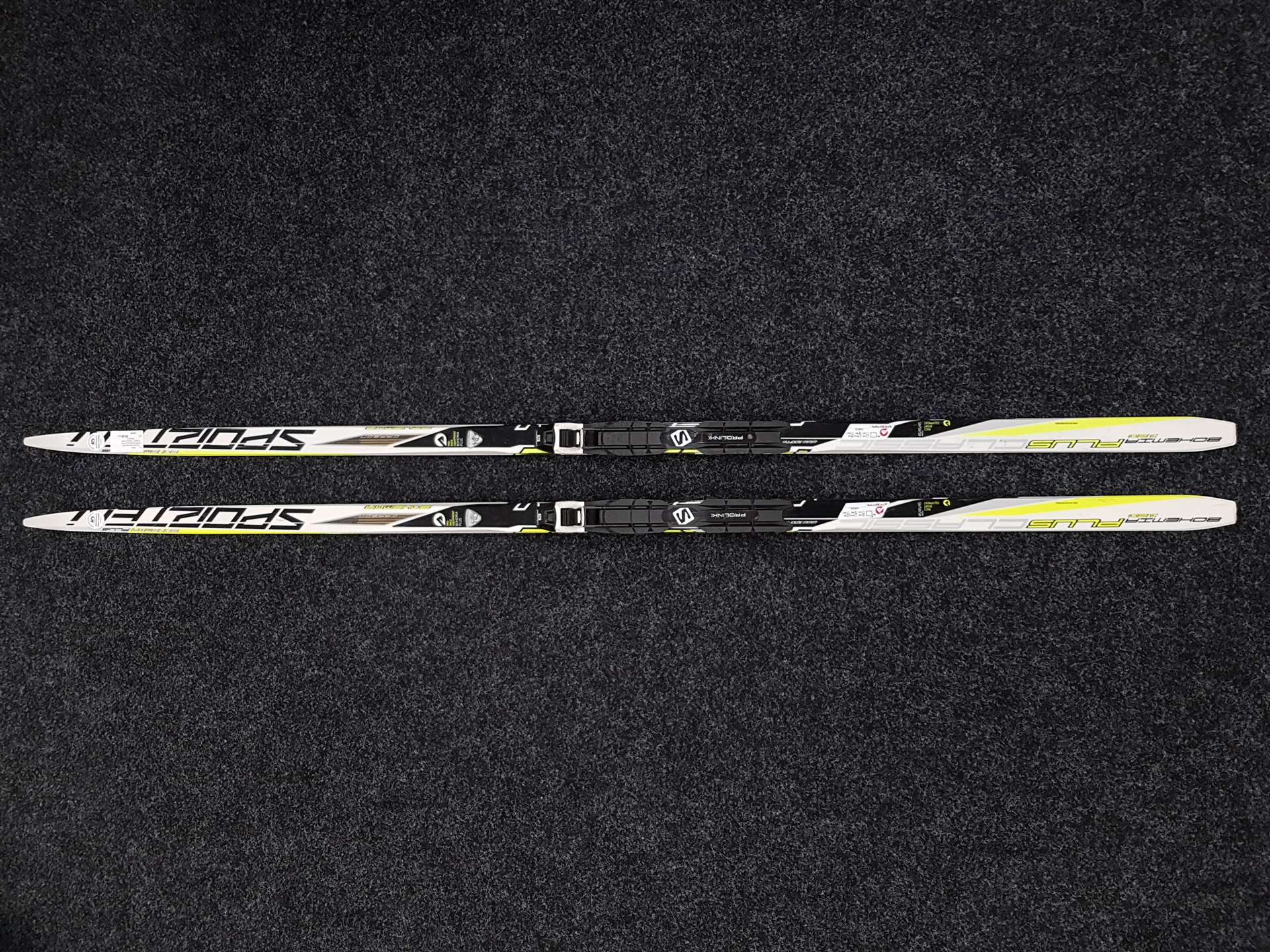 Skis de fond SPORTEN Bohemia Plus d'occasion + fixations Salomon NNN