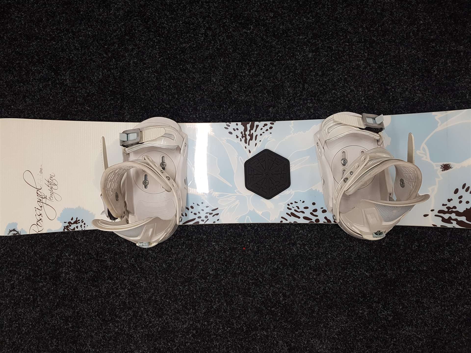 Použitý snowboard ROSSIGNOL Temptation + viazanie Rossignol veľkosť M