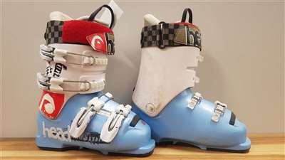 Bazárové lyžařské boty Head modré
