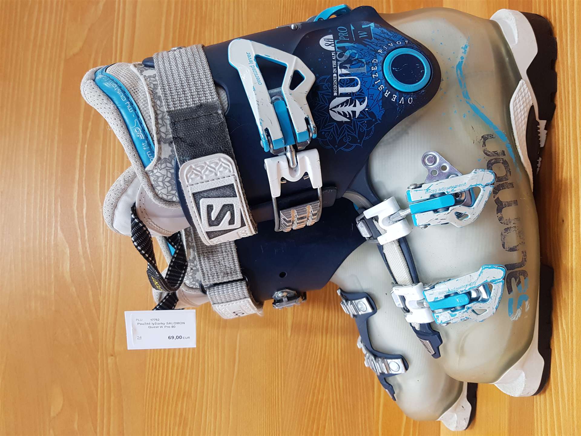 Clăpari de schi second-hand SALOMON Quest W Pro 80