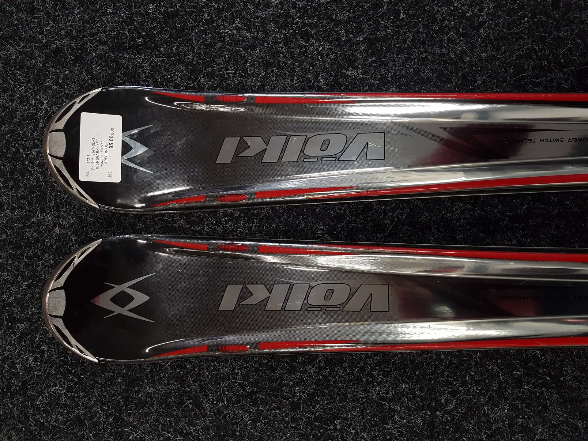 Sci usati VOLKL TIGERSHARK 11FT + attacchi Marker SPEEDRIDE