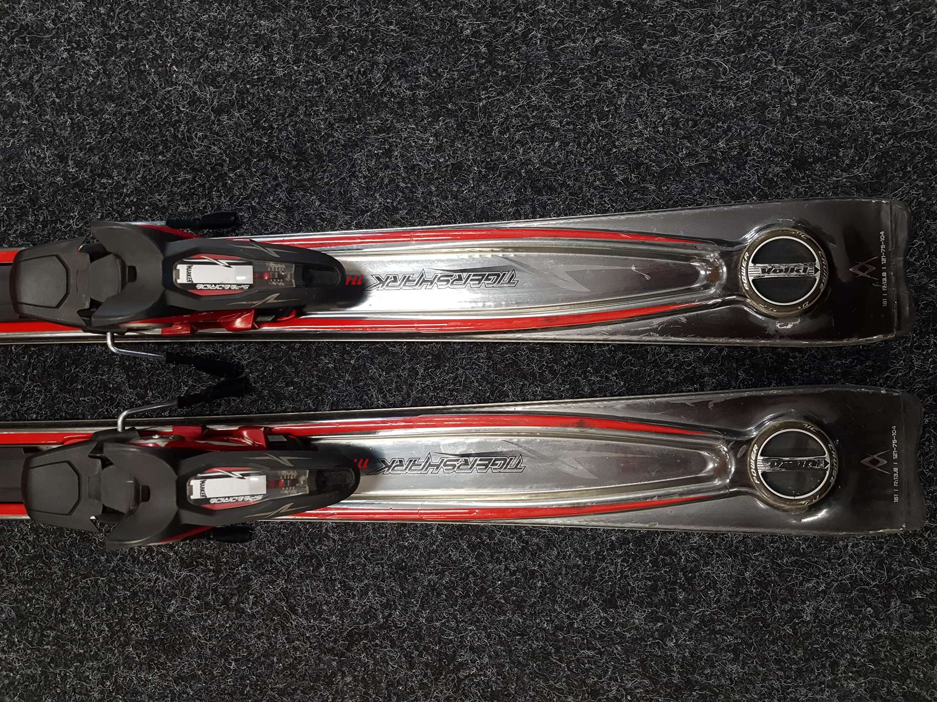 Sci usati VOLKL TIGERSHARK 11FT + attacchi Marker SPEEDRIDE