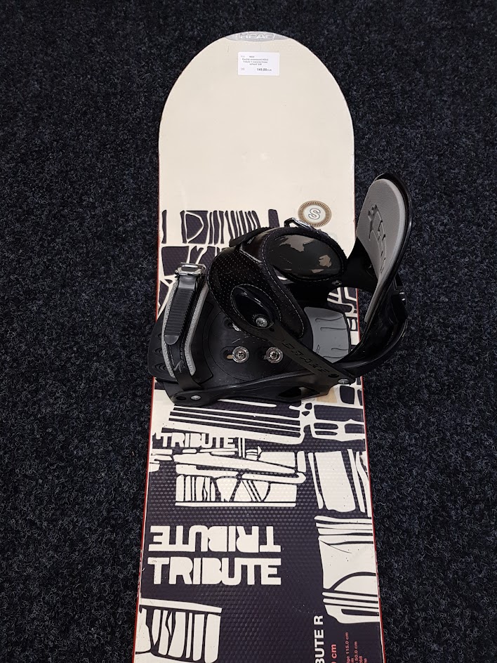 Použitý snowboard HEAD Tribute + vázání Drake velikost S/M