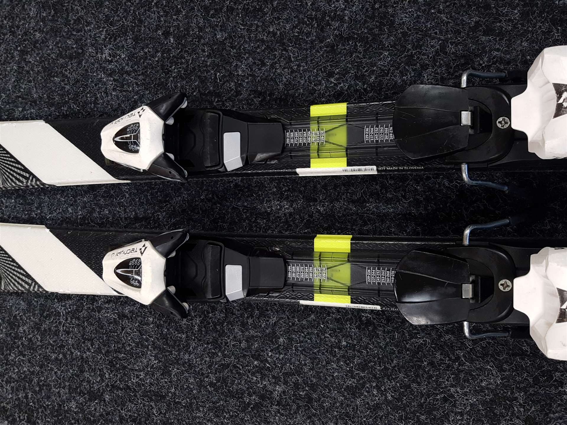 Použité lyže TECNOPRO Team 66 + viazanie Tecnopro 7.5