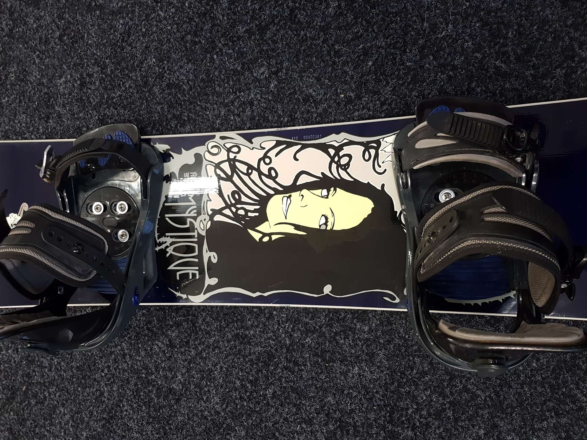 Použitý snowboard NITRO Mystique + vázání X-Trail velikost M/L